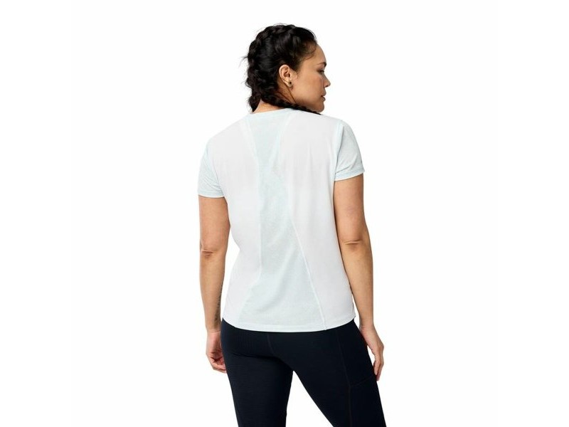 Мъжка тениска с къс ръкав Brooks Sprint Free Sleeve Бял Светло син