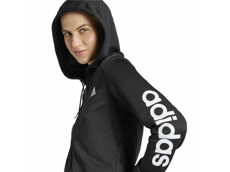 Анцуг за Жена Adidas Linear Черен