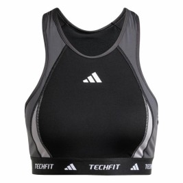 Спортен Сутиен Adidas Techfit  Черен