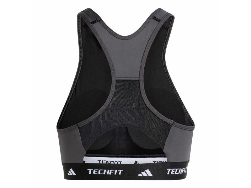 Спортен Сутиен Adidas Techfit  Черен