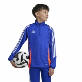 Суичър без качулка Adidas Tiro24 Син
