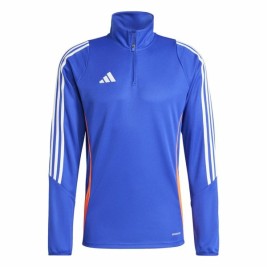 Суичър без качулка Adidas Tiro24 Training Син