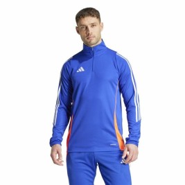 Суичър без качулка Adidas Tiro24 Training Син