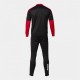 Спортен Костюм за Възрастни Joma Sport Eco Championship Черен Червен Детски Мъже