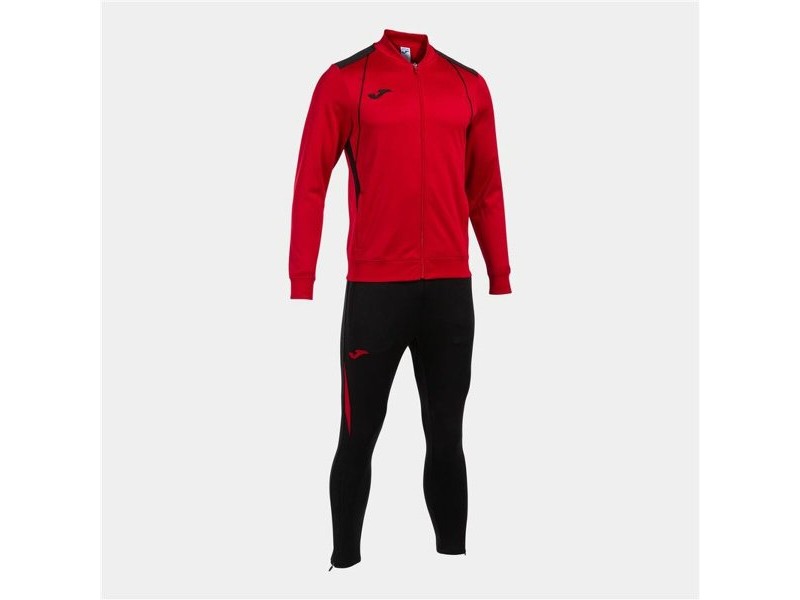 Спортен Костюм за Възрастни Joma Sport Championship VII Черен Червен Детски Мъже