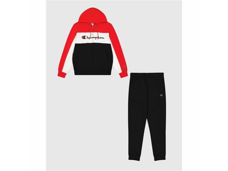 Спортен Костюм за Възрастни Champion Champion Full Zip Suit Черен Червен Мъже