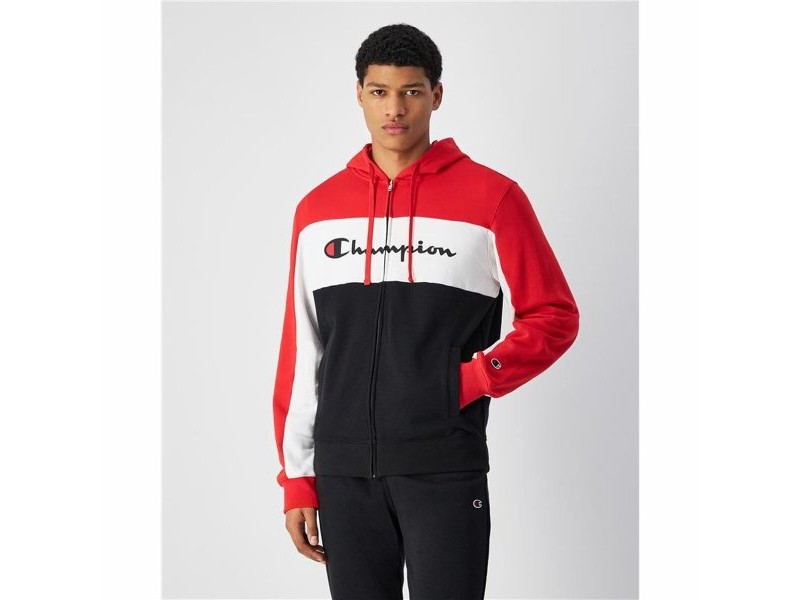 Спортен Костюм за Възрастни Champion Champion Full Zip Suit Черен Червен Мъже