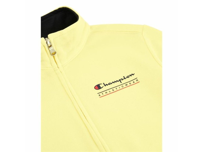 Детски Анцуг Champion Champion Full Zip Suit Жълт Черен