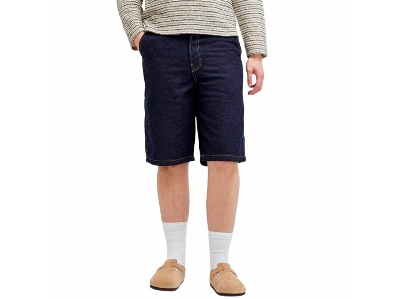 Мъжки дънки Dickies Madison Denim Short Rinsed Син