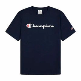 Мъжка тениска с къс ръкав Champion Champion Crewneck Морско син