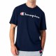 Мъжка тениска с къс ръкав Champion Champion Crewneck Морско син