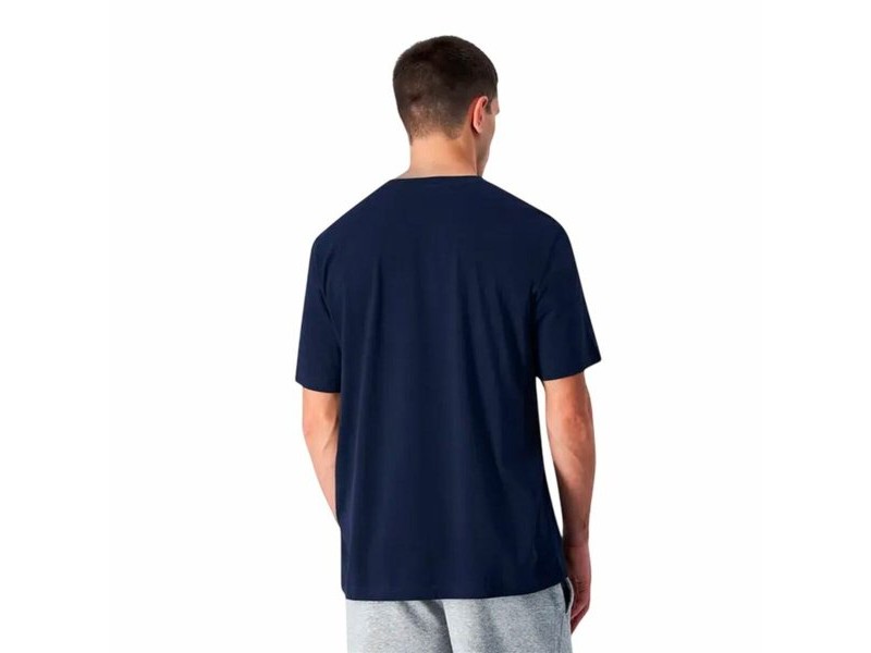 Мъжка тениска с къс ръкав Champion Champion Crewneck Морско син