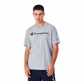 Мъжка тениска с къс ръкав Champion Crewneck Светло сив