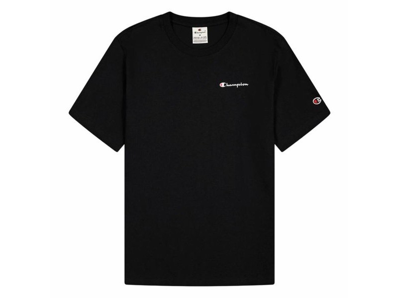 Мъжка тениска с къс ръкав Champion Champion Crewneck Черен