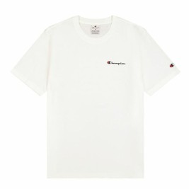 Мъжка тениска с къс ръкав Champion Crewneck Бял