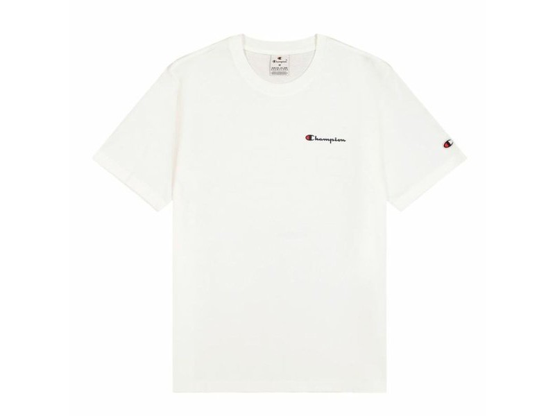 Мъжка тениска с къс ръкав Champion Crewneck Бял