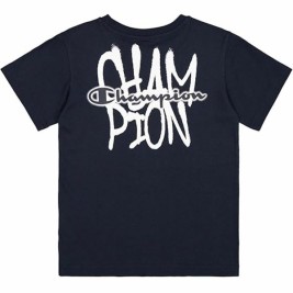 Детски Тениска с къс ръкав Champion Champion SS Морско син
