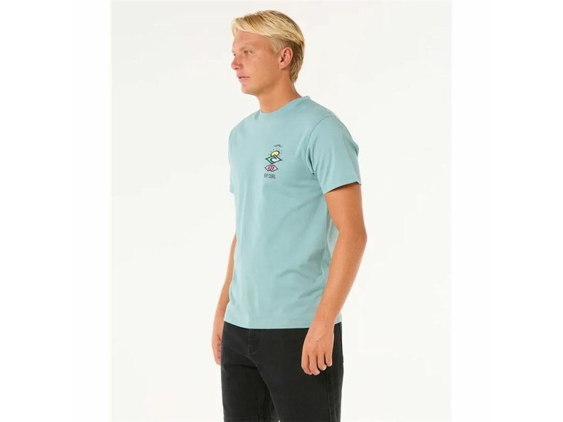 Мъжка тениска с къс ръкав Rip Curl Search Icon Tee Син
