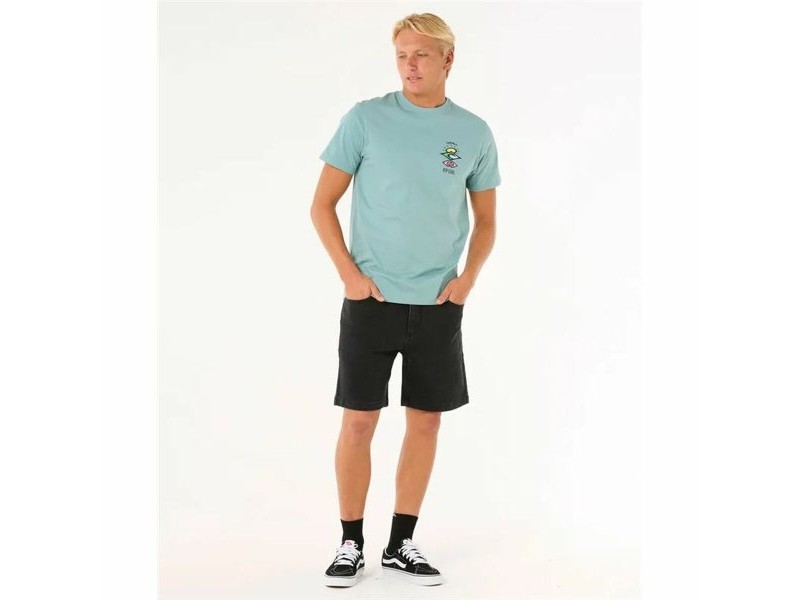 Мъжка тениска с къс ръкав Rip Curl Search Icon Tee Син