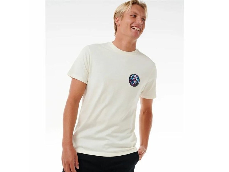 Мъжка тениска с къс ръкав Rip Curl Passage Tee Бял
