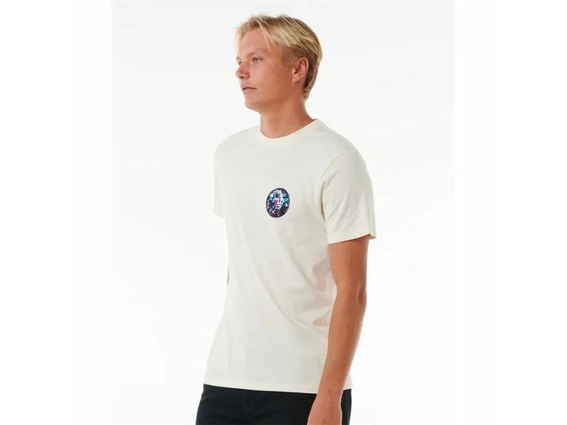 Мъжка тениска с къс ръкав Rip Curl Passage Tee Бял