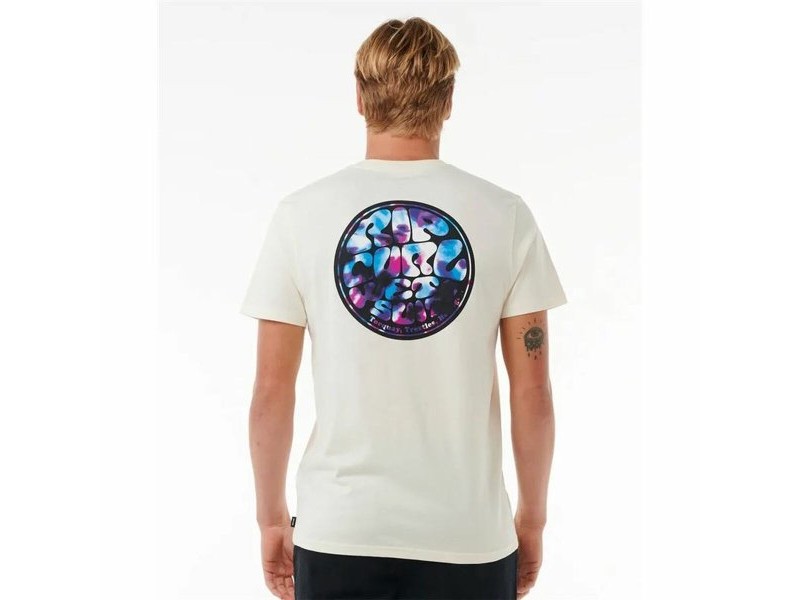 Мъжка тениска с къс ръкав Rip Curl Passage Tee Бял