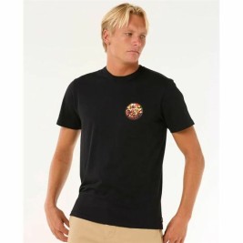 Мъжка тениска с къс ръкав Rip Curl Passage Tee Черен