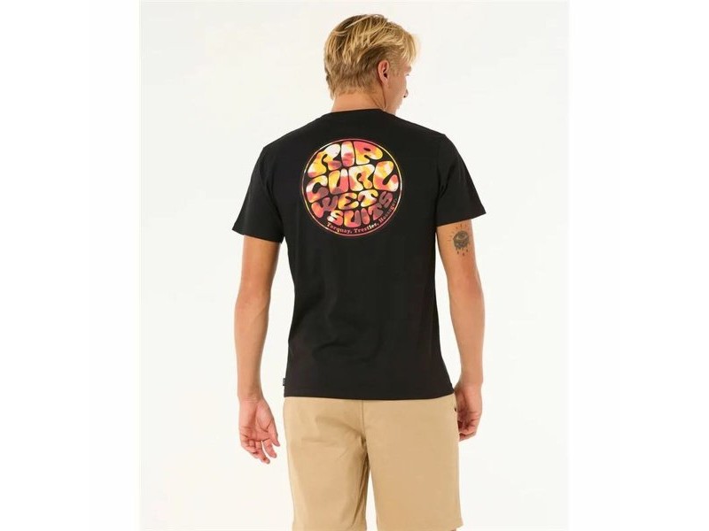 Мъжка тениска с къс ръкав Rip Curl Passage Tee Черен