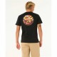 Мъжка тениска с къс ръкав Rip Curl Passage Tee Черен