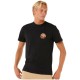 Мъжка тениска с къс ръкав Rip Curl Passage Tee Черен