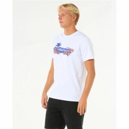 Мъжка тениска с къс ръкав Rip Curl Surf Paradise Бял