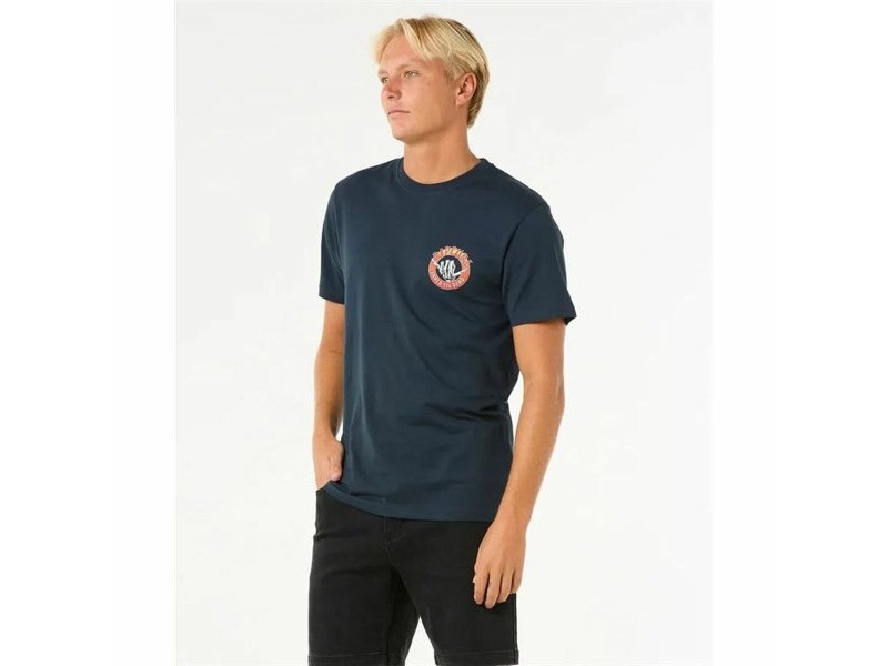 Мъжка тениска с къс ръкав Rip Curl Shred Til Tee Морско син