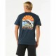 Мъжка тениска с къс ръкав Rip Curl Shred Til Tee Морско син