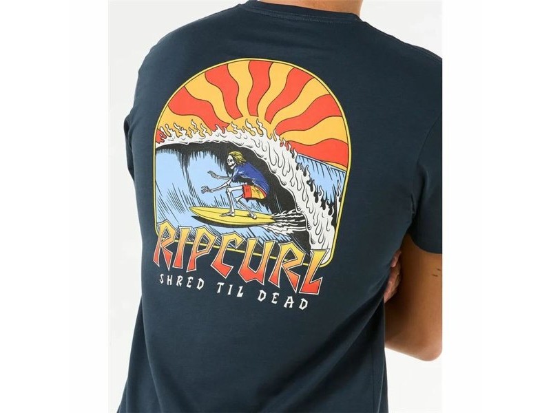Мъжка тениска с къс ръкав Rip Curl Shred Til Tee Морско син
