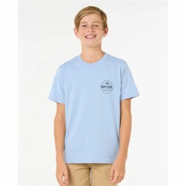 Детски Тениска с къс ръкав Rip Curl Rip Curl Staple Tee Син