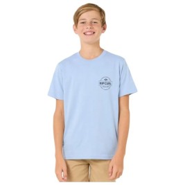 Детски Тениска с къс ръкав Rip Curl Rip Curl Staple Tee Син