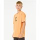Детски Тениска с къс ръкав Rip Curl Raw Energy Frame Tee Оранжев