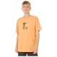 Детски Тениска с къс ръкав Rip Curl Raw Energy Frame Tee Оранжев