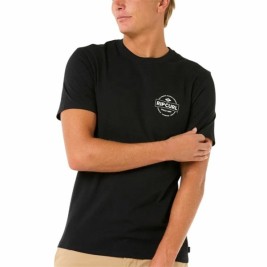 Мъжка тениска с къс ръкав Rip Curl Staple Черен