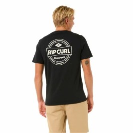 Мъжка тениска с къс ръкав Rip Curl Staple Черен