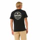 Мъжка тениска с къс ръкав Rip Curl Staple Черен