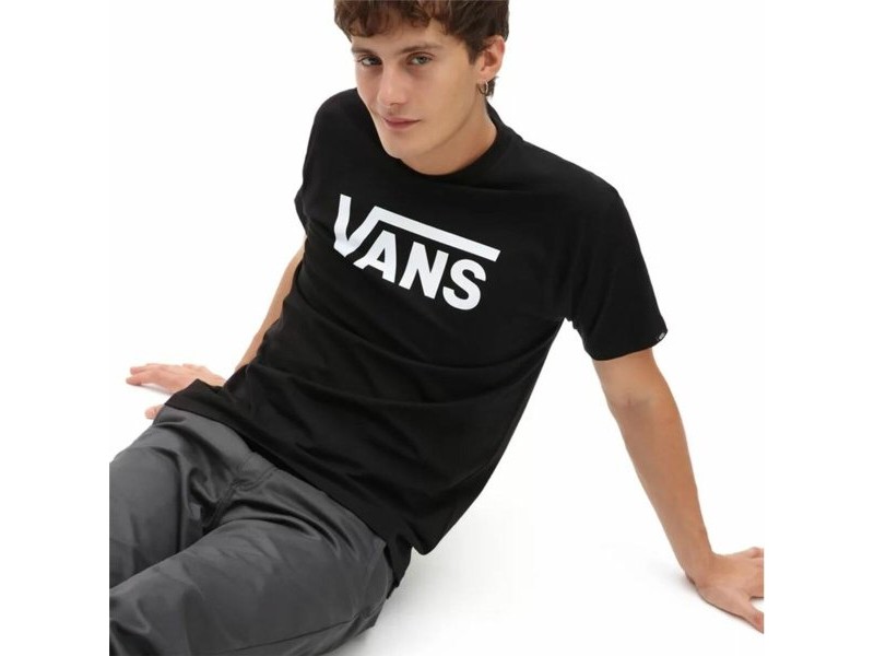 Мъжка тениска с къс ръкав Vans Mn Classic Бял Черен