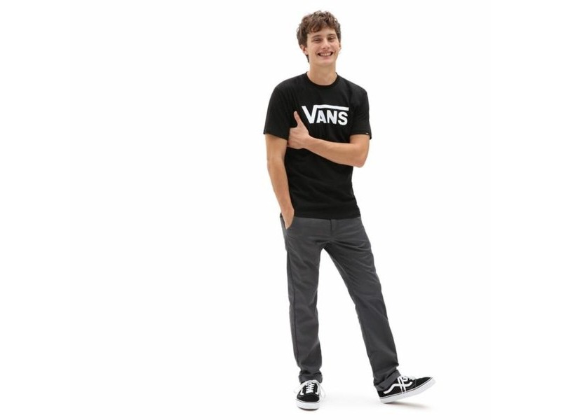 Мъжка тениска с къс ръкав Vans Mn Classic Бял Черен