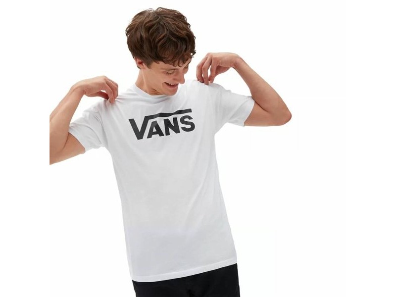 Мъжка тениска с къс ръкав Vans Mn Classic Бял Черен