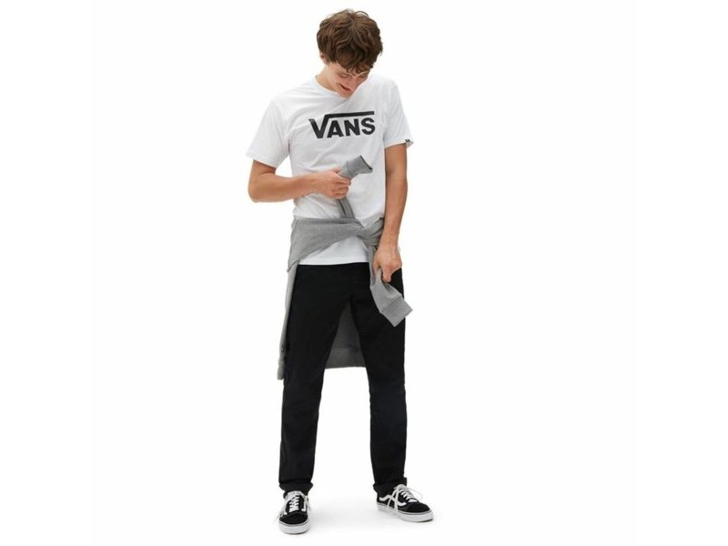 Мъжка тениска с къс ръкав Vans Mn Classic Бял Черен