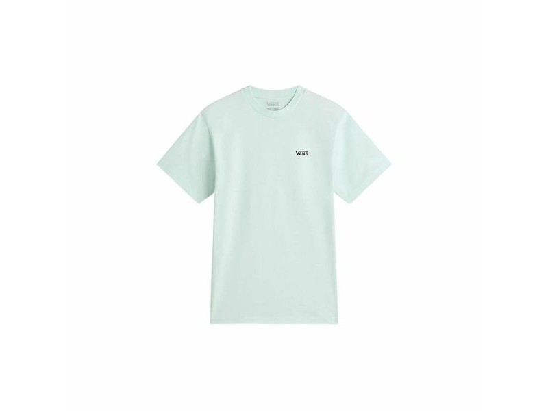 Дамска тениска с къс ръкав Vans Left Chest Logo Em Hint Of Mint Аквамарин