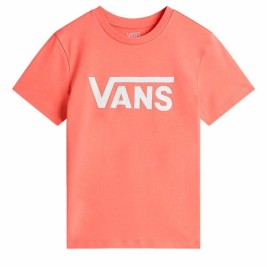 Дамска тениска с къс ръкав Vans Flying V Flyv Розов Сьомга