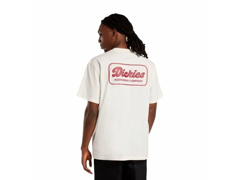 Мъжка тениска с къс ръкав Dickies Lewistown Ss Бял