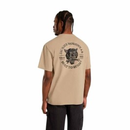 Мъжка тениска с къс ръкав Dickies Wrench Ss Бежов