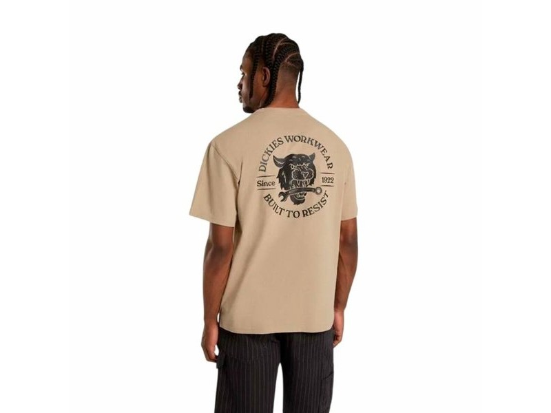 Мъжка тениска с къс ръкав Dickies Wrench Ss Бежов